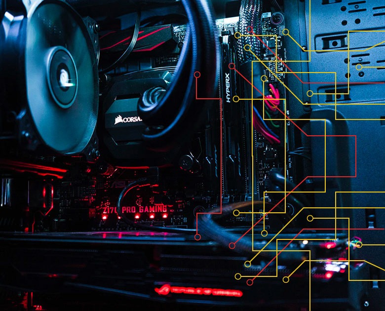 Profissional em atendimento de tecnologia